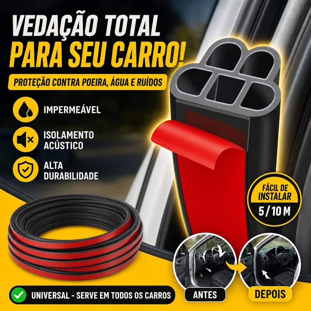 5/10 Metros Fita de Vedação de Esponja à Prova de Choque Carro Anti-Ruído Reduzir o Som