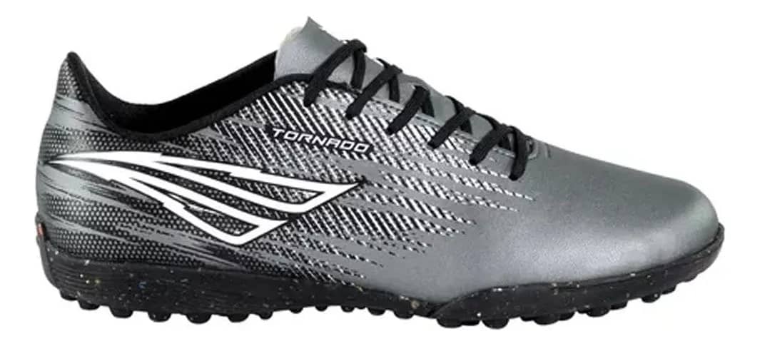 Chuteira Society Penalty Tornado Infantil Cinza 28 Br