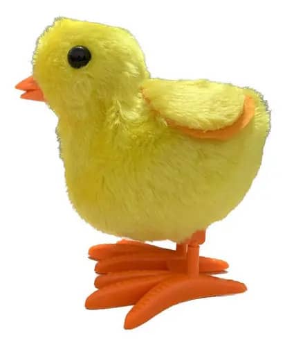 Toy King Pintinho Amarelinho Grande Amarelo Escuro