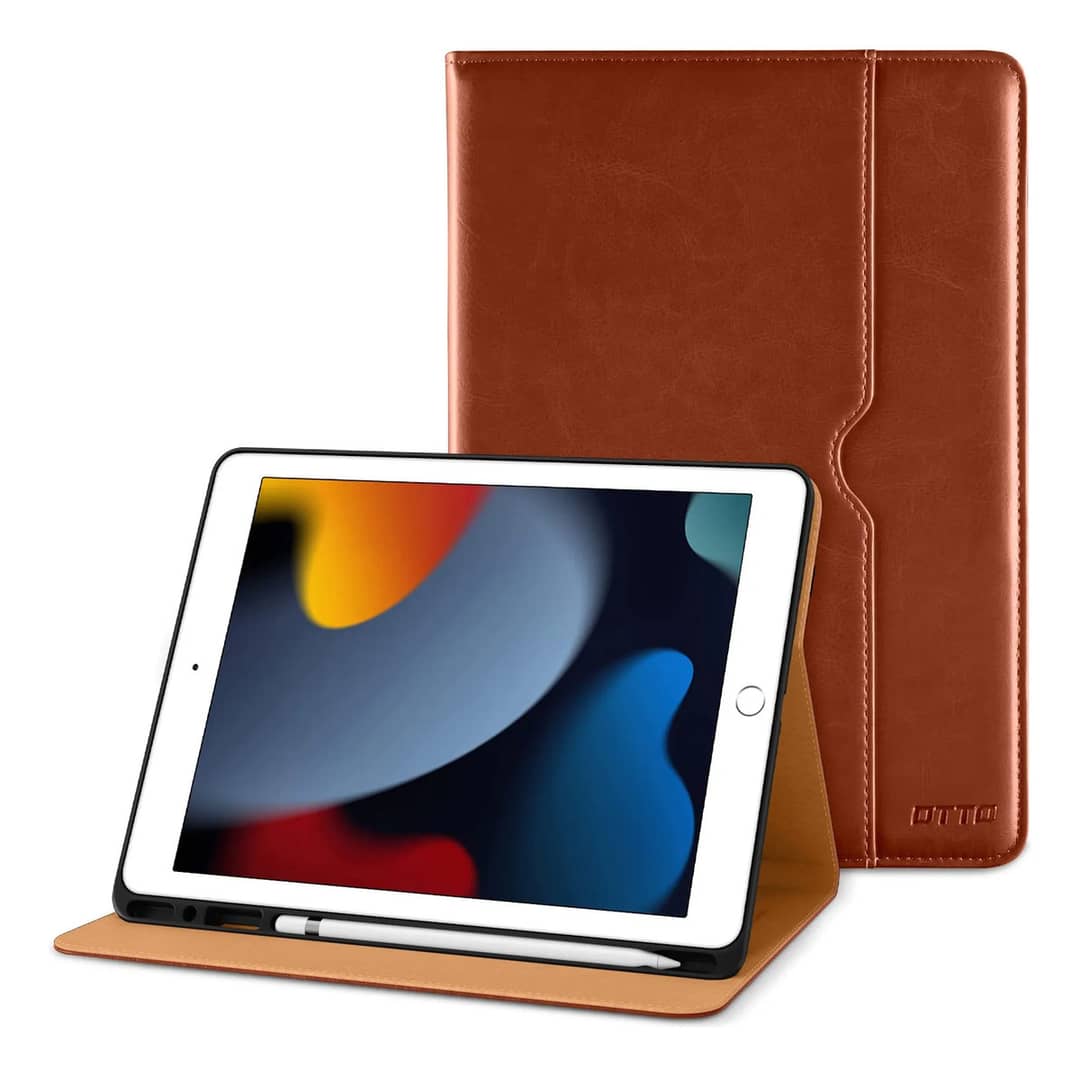 Capa Dtto Para iPad 10,2 Polegadas (2019/2020/2021) Marrom