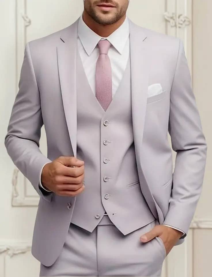 Terno Oxford Slim Masculino, Calça+paletó+barato + 3 Cores