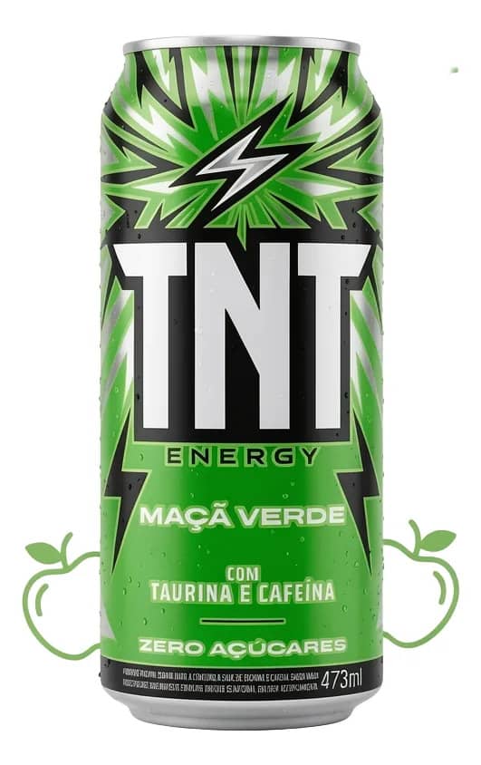 Energetico Tnt Maçã Verde Lata 473ml