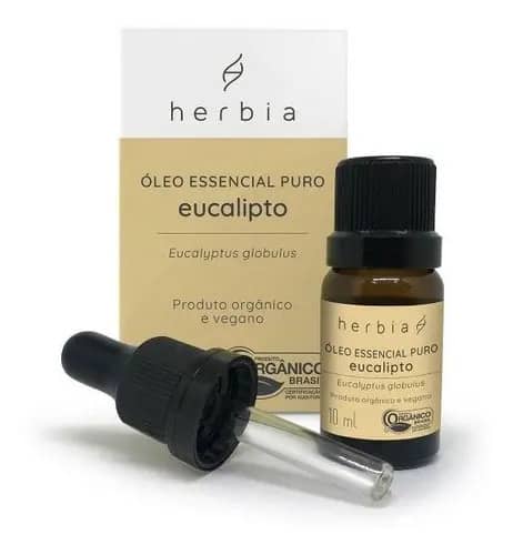 Óleo Essencial De Eucalipto Herbia 10ml