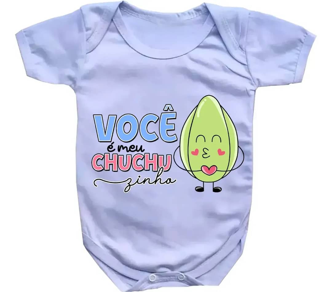 Body Personalizado Você É Meu Chuchuzinho Branco G
