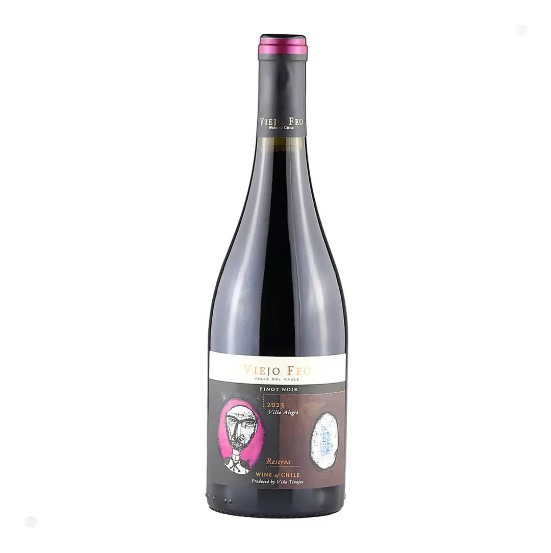 Vinho Chileno Viejo Feo Tinajas Reserva Pinot Noir Tinto 750ml