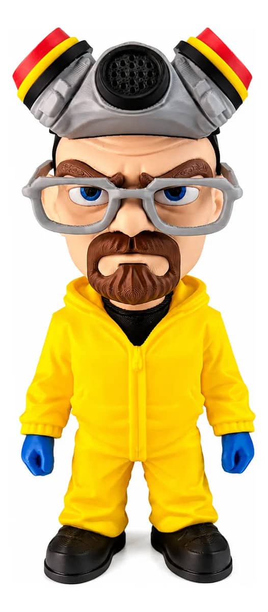 Boneco Walter White Breaking Bad Colecionável Action Figure