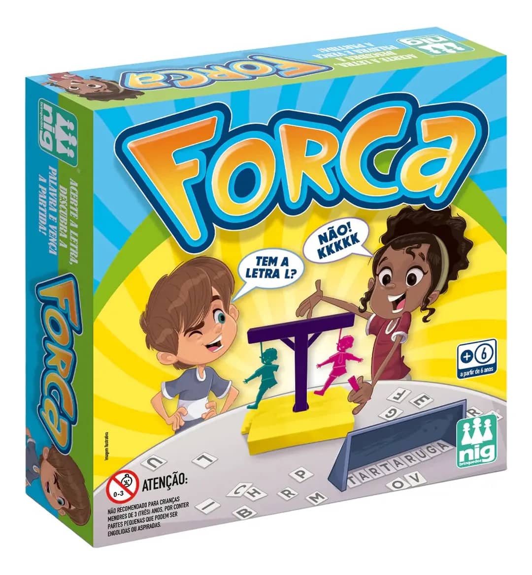 Jogo Forca Nig Brinquedos Clássica 1 Unidade
