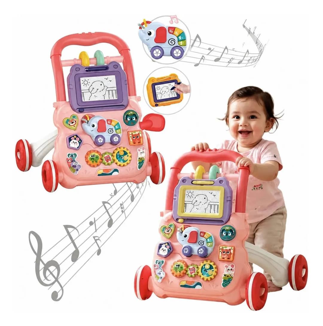 Andador Infantil Brinquedo Educativo Musical Didático Bebe