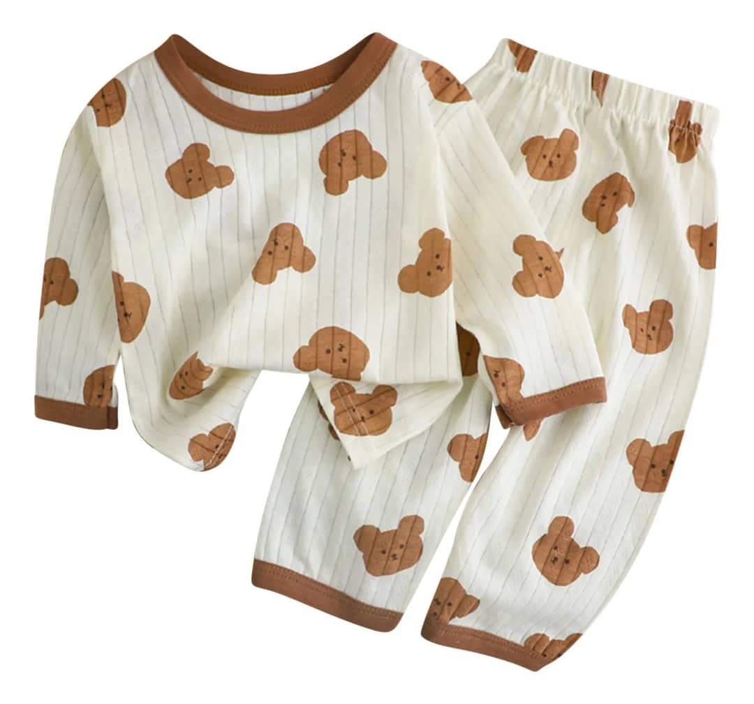 Lindo Conjunto Infantil De Manga Comprida Para Crianças…