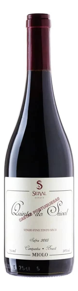 Vinho Miolo Tinto Seco Quinta Do Seival Castas Portuguesas 2015 750ml Miolo Wine Group Quinta Do Seival Tinto Touriga Nacional;tinta Roriz 2015 750 Ml