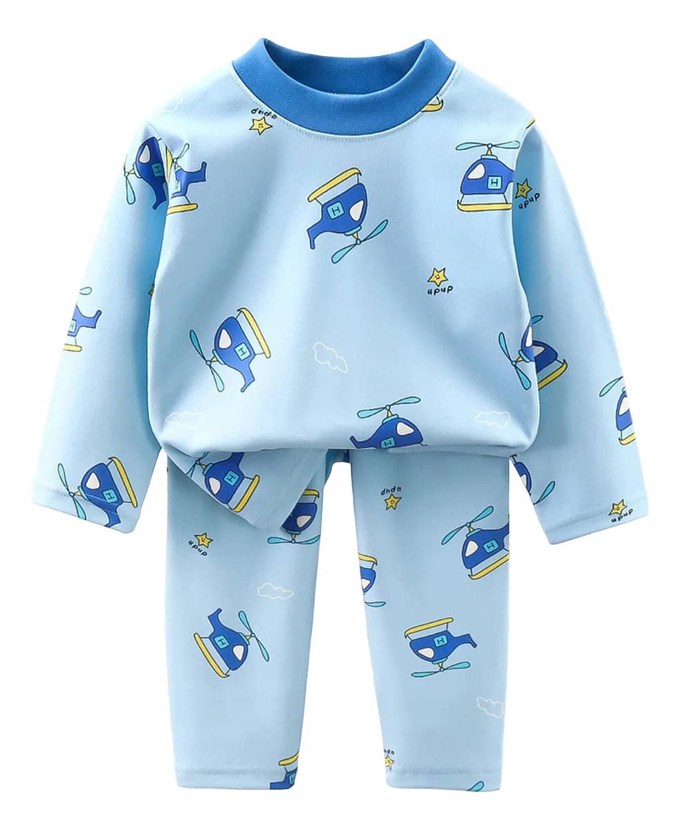 Conjunto Infantil Confortável Com Estampa Fofa, Macia E…