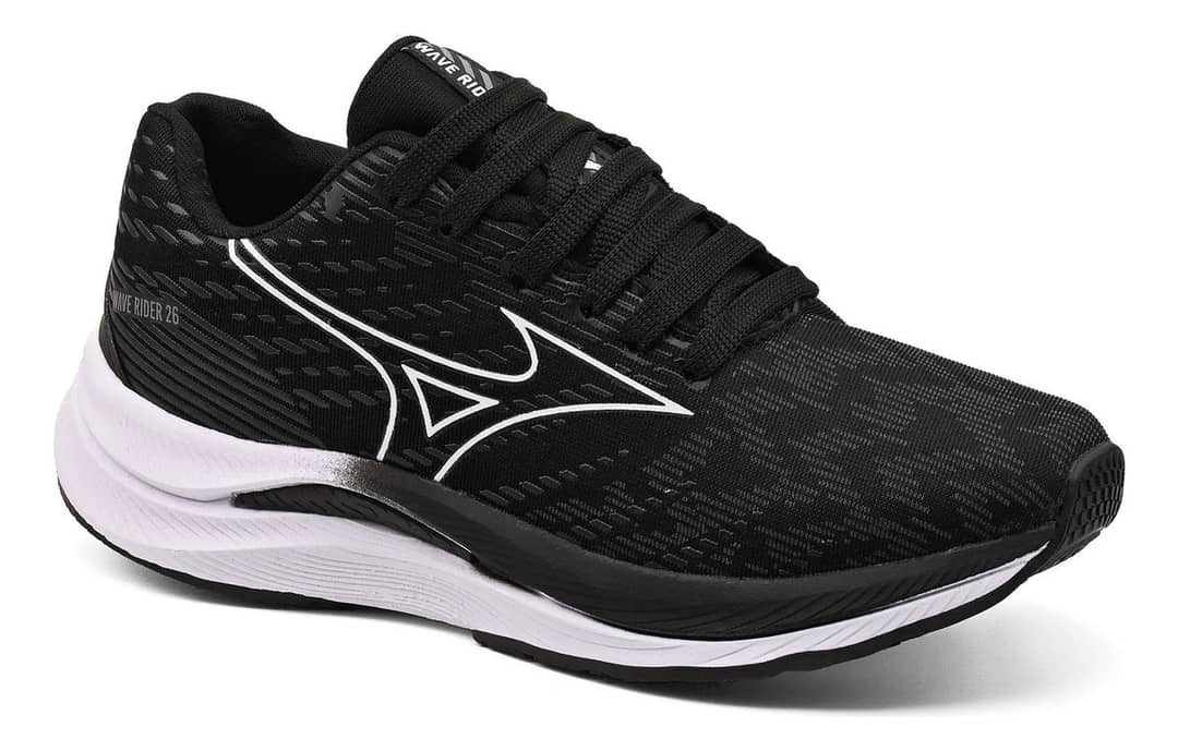 Tênis Mizuno Wave 26 Original Macio Corrida Caminhada
