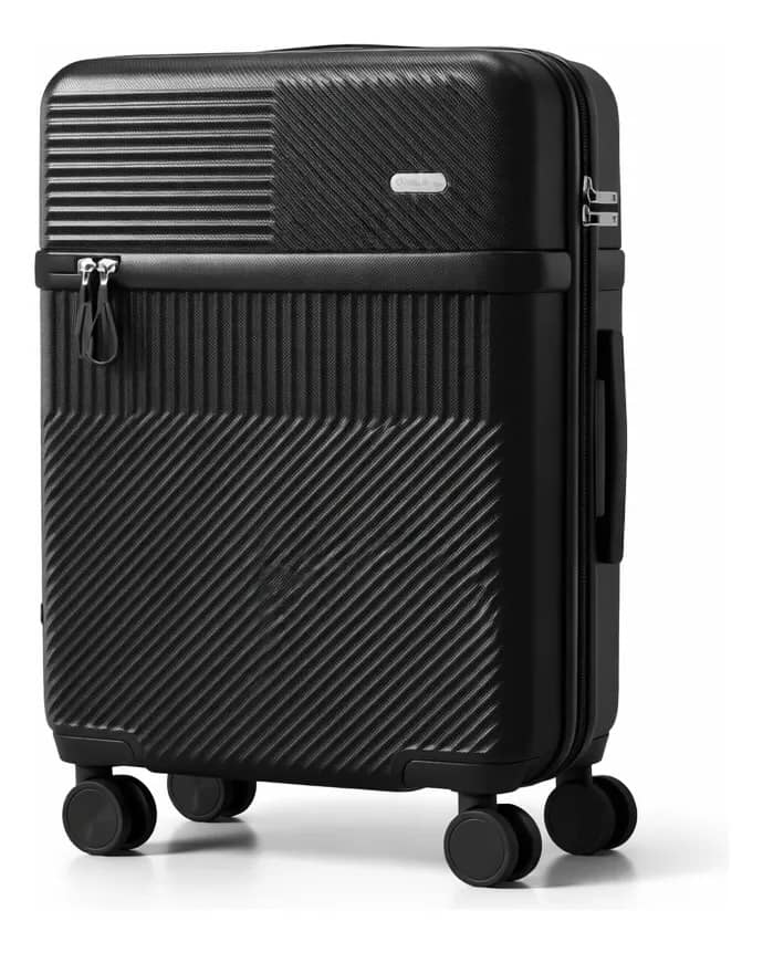 Mala De Bordo 10kg Polipropileno Flexivel 4 Rodas 360° Usb
