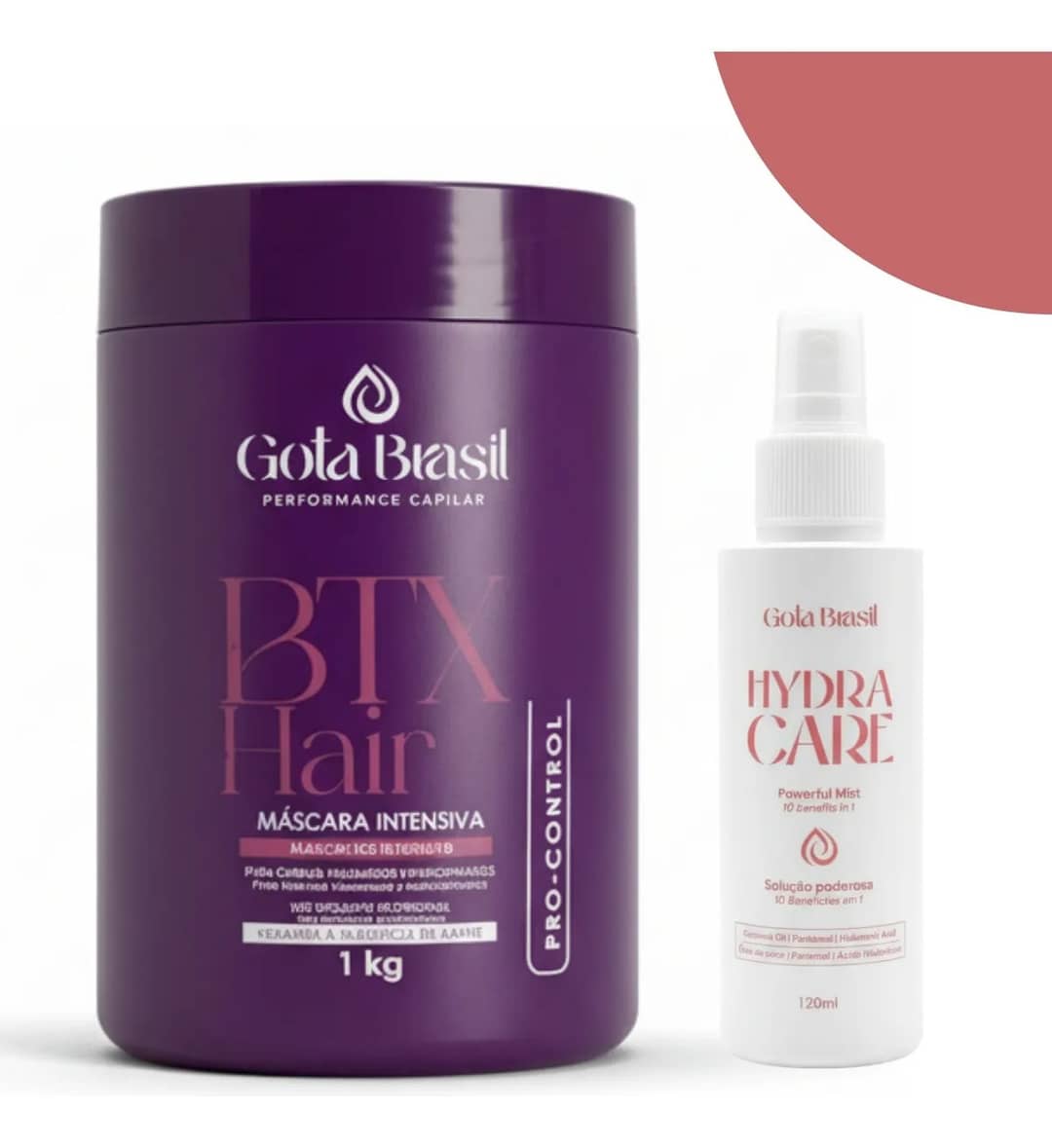 Kit Ultra Redutor De Volume Btx Orgânico 1kg Sem Formol