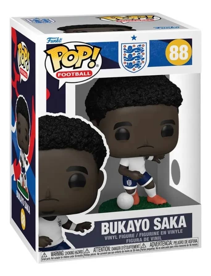 Boneco Funko Pop! Futebol Inglaterra - Bukayo Saka