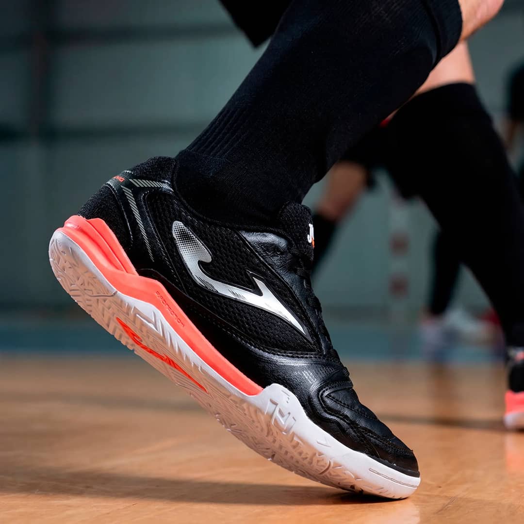 Chuteira Joma Dribling Futsal Quadra Indoor Chumbo/vermelho 42 Br