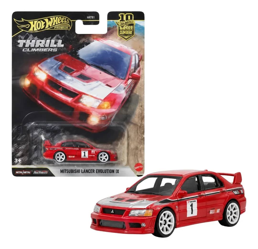 Hot Wheels Car Culture Mitsubishi Lancer Evolution Vi Mattel Vermelho