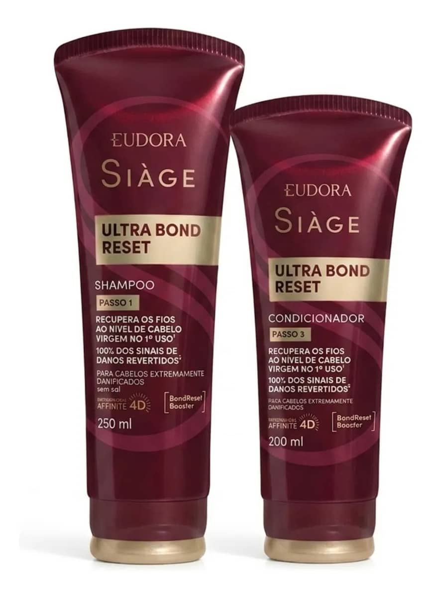 Combo Siàge Ultra Bond Reset: Shampoo 250ml + Condicionador