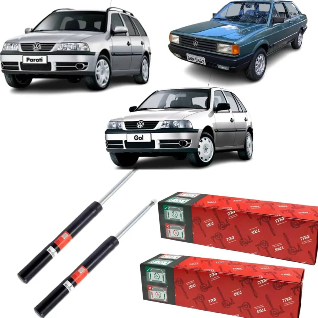 Par Amortecedor Dianteiro Vw Gol Voyage 1.0 1.8 G1 G2 G3 G4