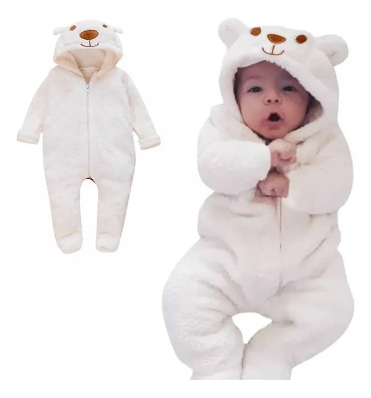 Roupas Quentes De Inverno Em Formato De Urso Polar Para…