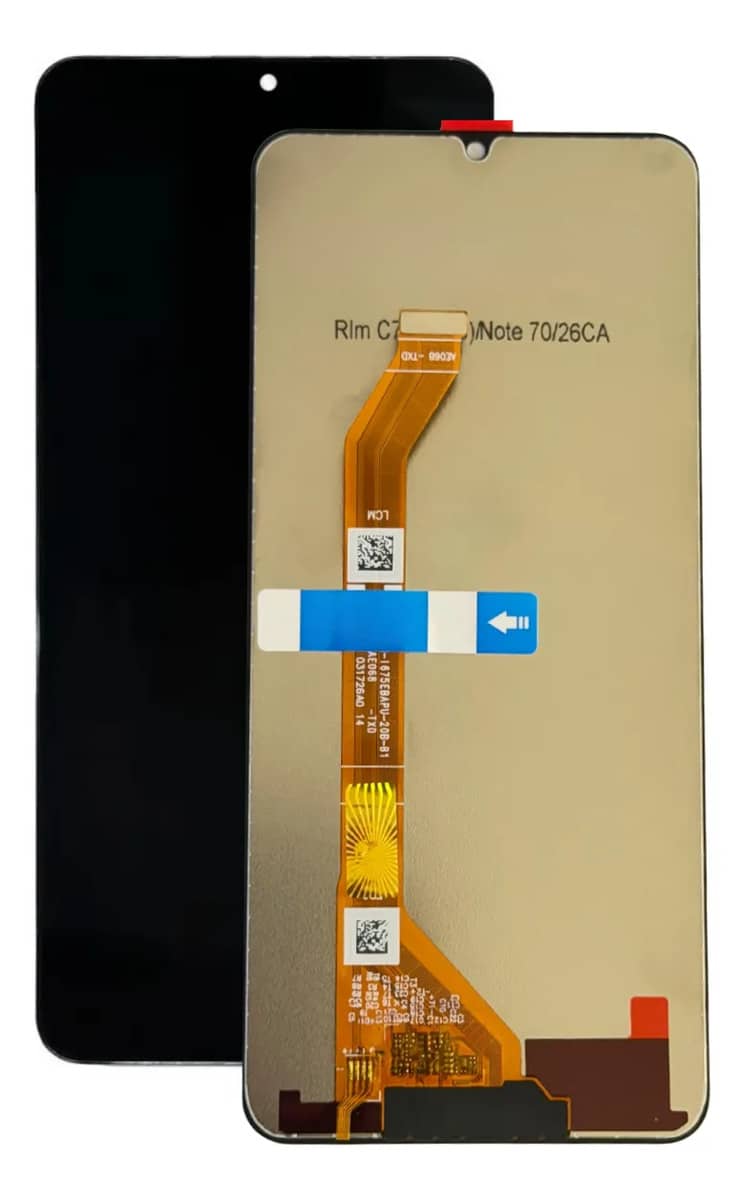 Tela Frontal Lcd Para Realme C71 4g Rmx5303 + Pelicula Preto