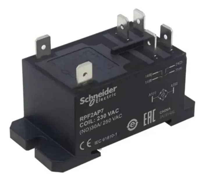 Relé 220vac Condensadora 18k 22k 30k Btus - 35419141 38ccv06 Midea Carrier 220v