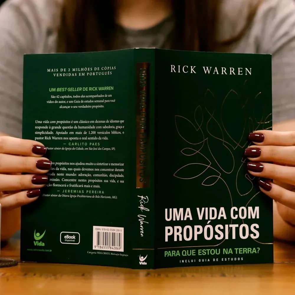Uma Vida Com Propósitos: Para Que Estou Na Terra?. Rick Warren. Português. Editora Vida. 1