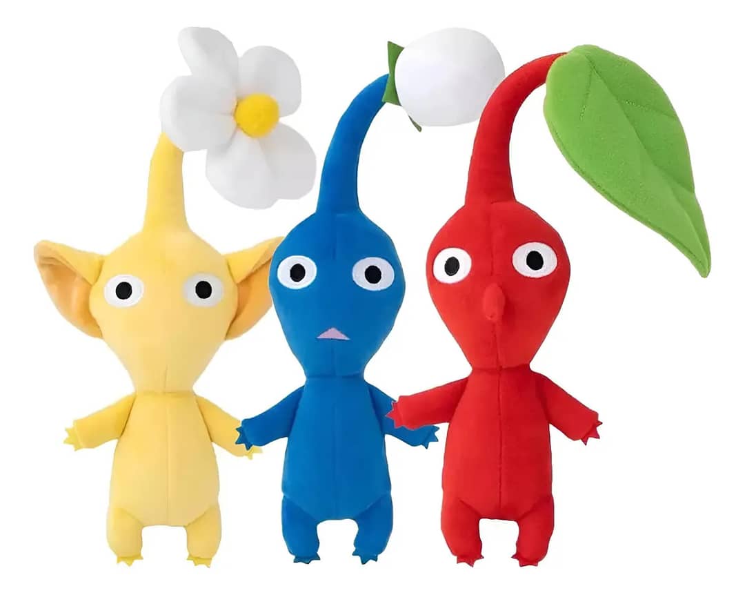 Brinquedos De Pelúcia N3c De 3 Peças Pikmin De 11,8…