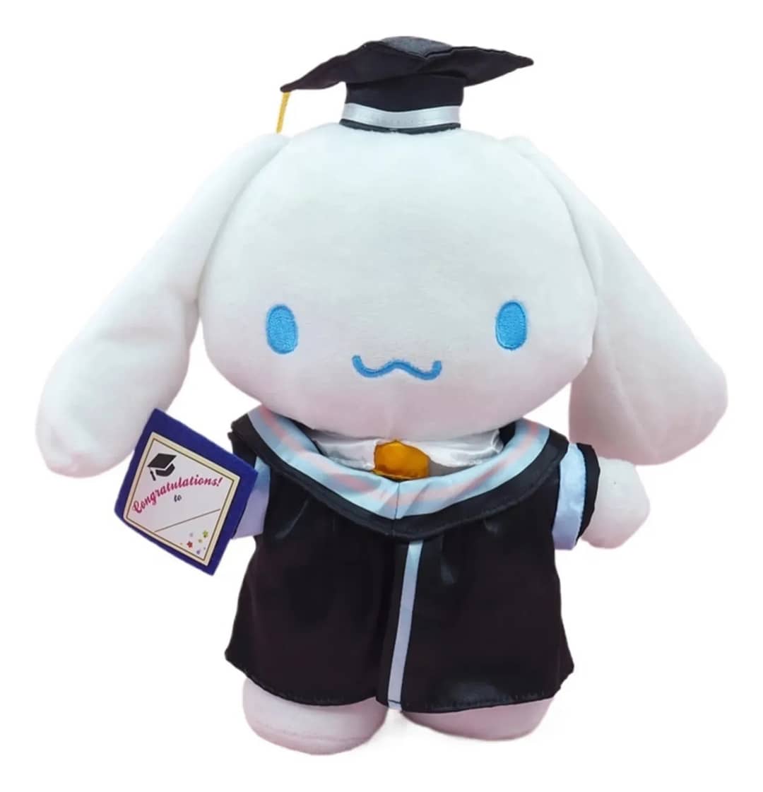 Plush Cat Graduation 25cm Soft Ceremony Gift Hang
