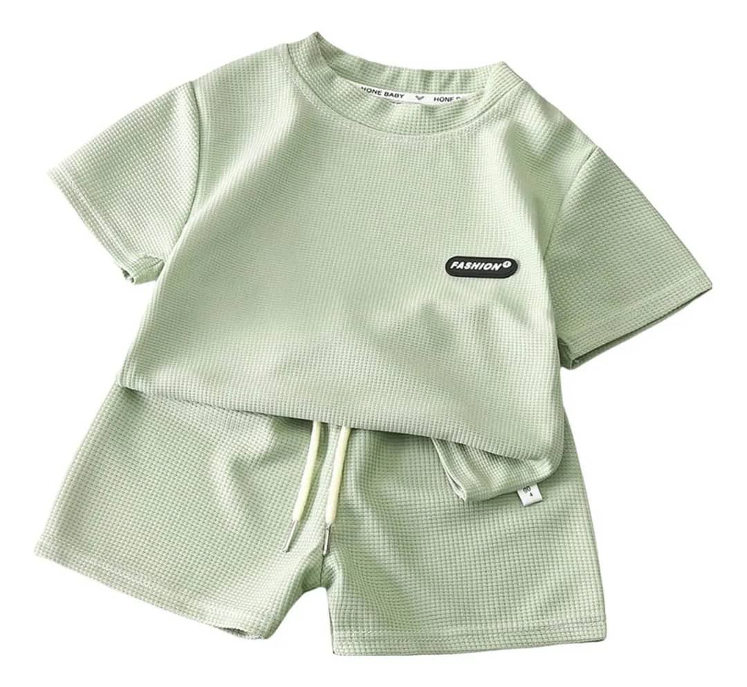 Conjunto Inovador De Camisetas E Calças De Manga Curta