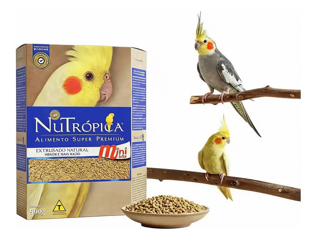Nutropica Calopsita Natural 900g Raçao Extrusada