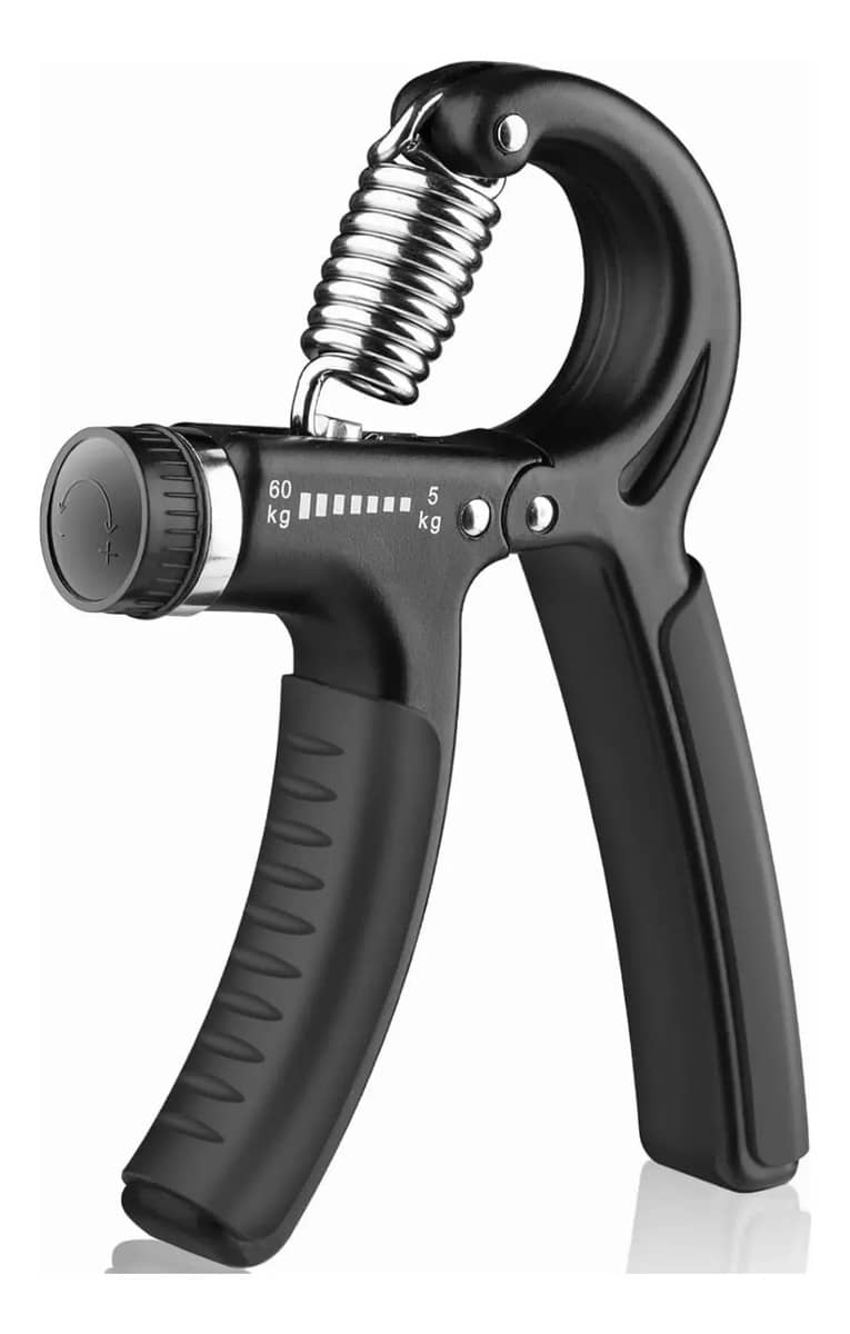 Hand Grip Fortalecedor De Antebraço, Mãos E Punho Ajustável Preto