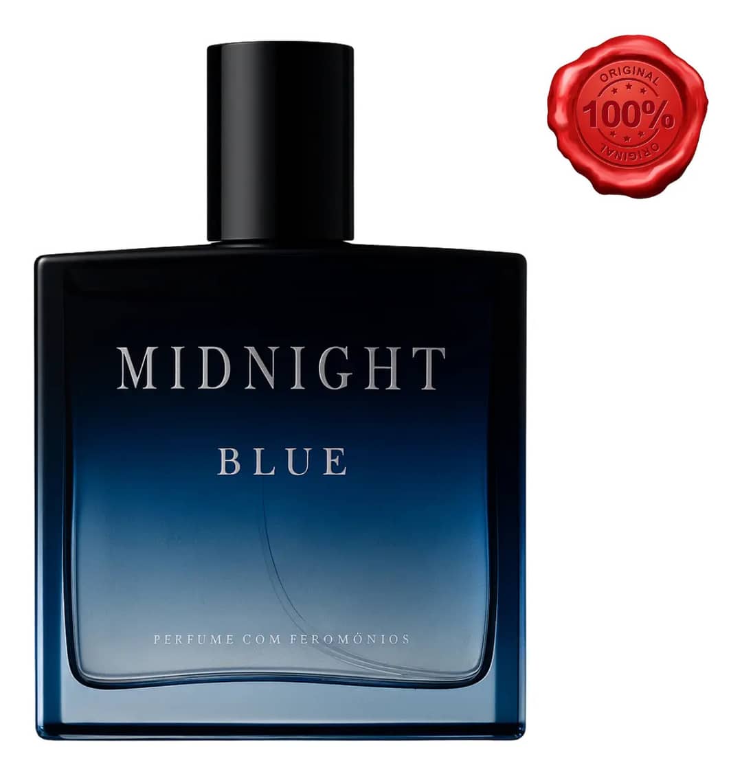 Perfume Masculino Premium Midnight Blue 100ml Original…
