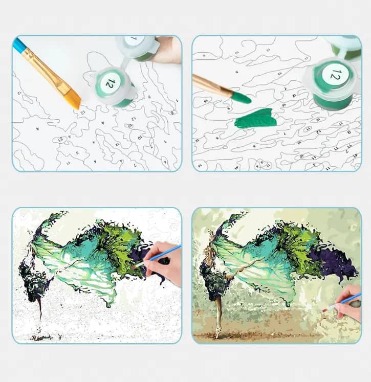 Kit Pintura Terapêutica - Coruja Colorida