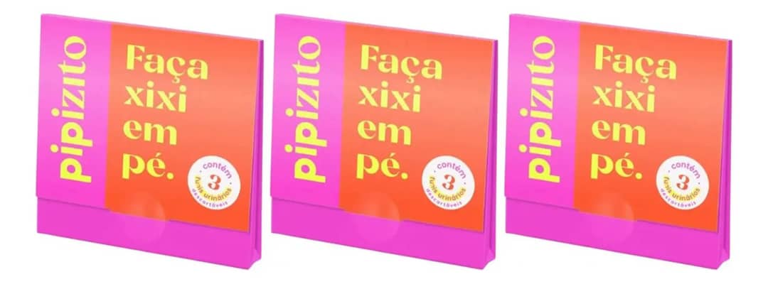Pipizito Funil Urinário Descartável - 9 Unidades Rosa