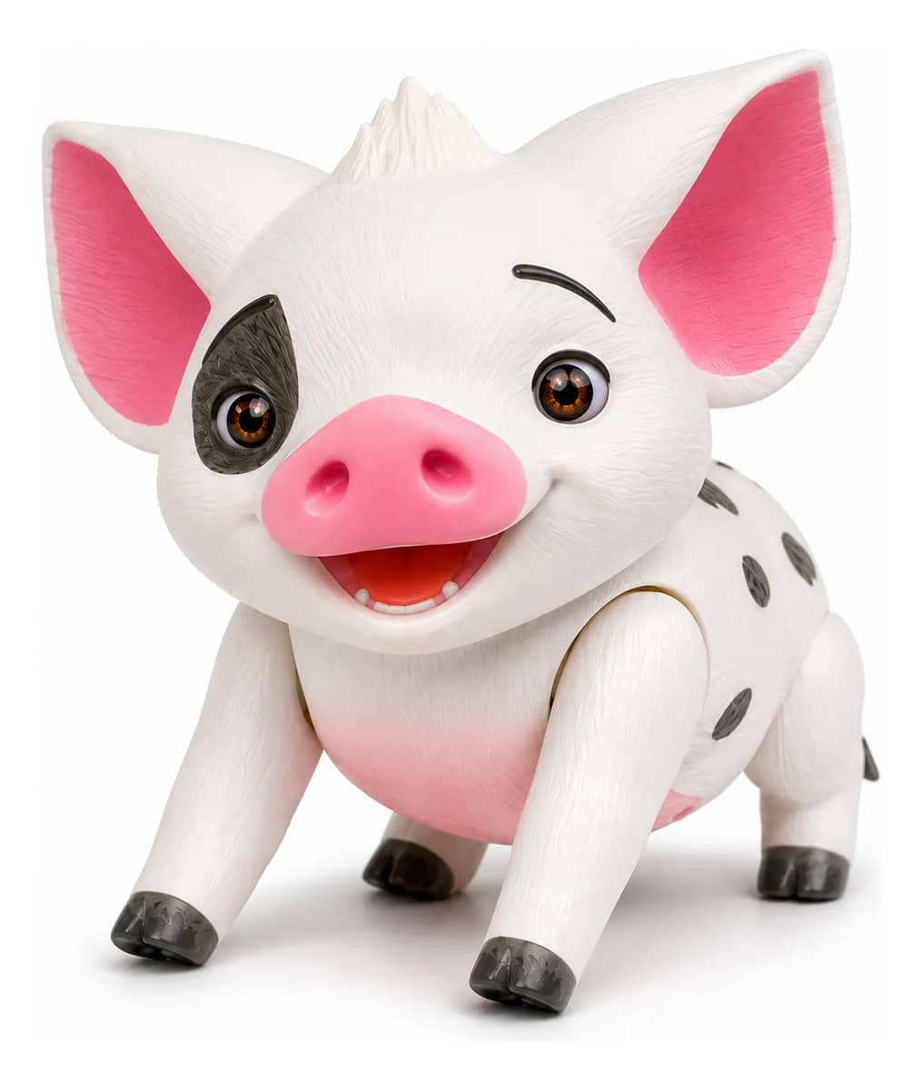 Brinquedo Porquinho Puá Articulado Disney Moana Original