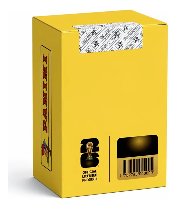 Dispenser Lacrado Copa Do Mundo 2026. Caixa C/ 100 Envelopes Original Panini Copa Do Mundo 2026 Dispenser Lacrado C/ 100 Envelopes. Total De 700 Figurinhas.