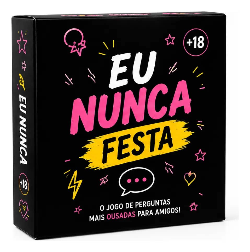 Jogo De Cartas Eu Nunca Festa Adulto Amigos Casal Drink +18