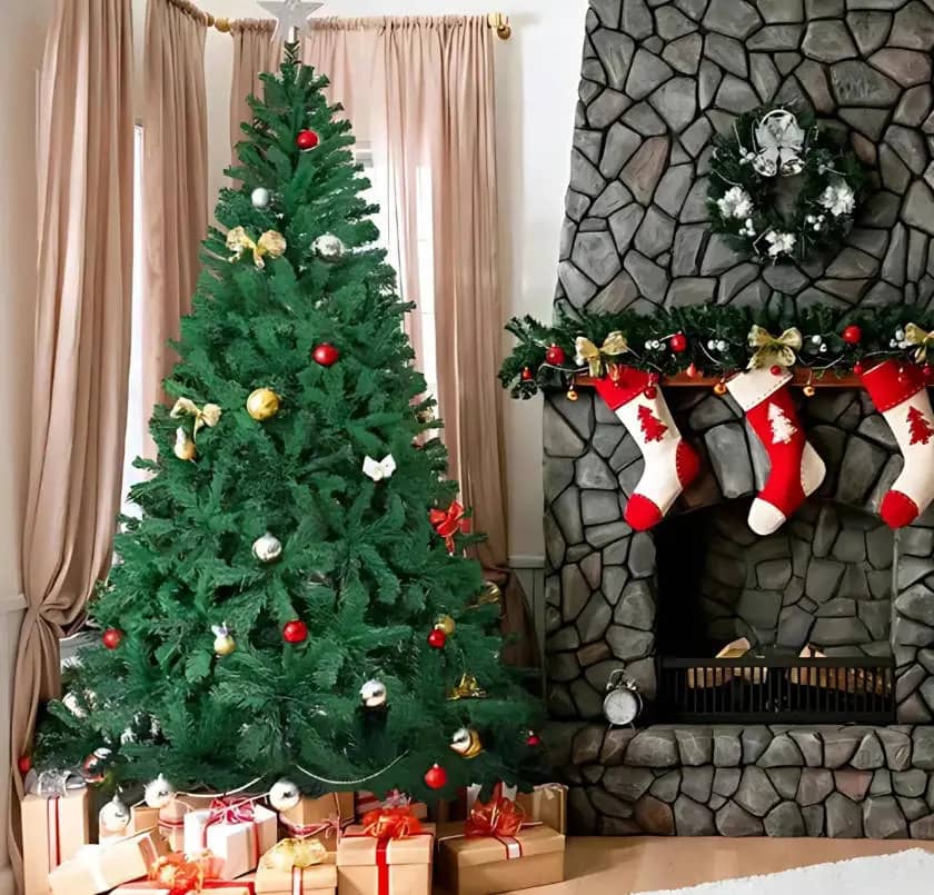 Luvinco Ativa Arvore De Natal 180cm1100 Galhos Pé De Ferro - Verde