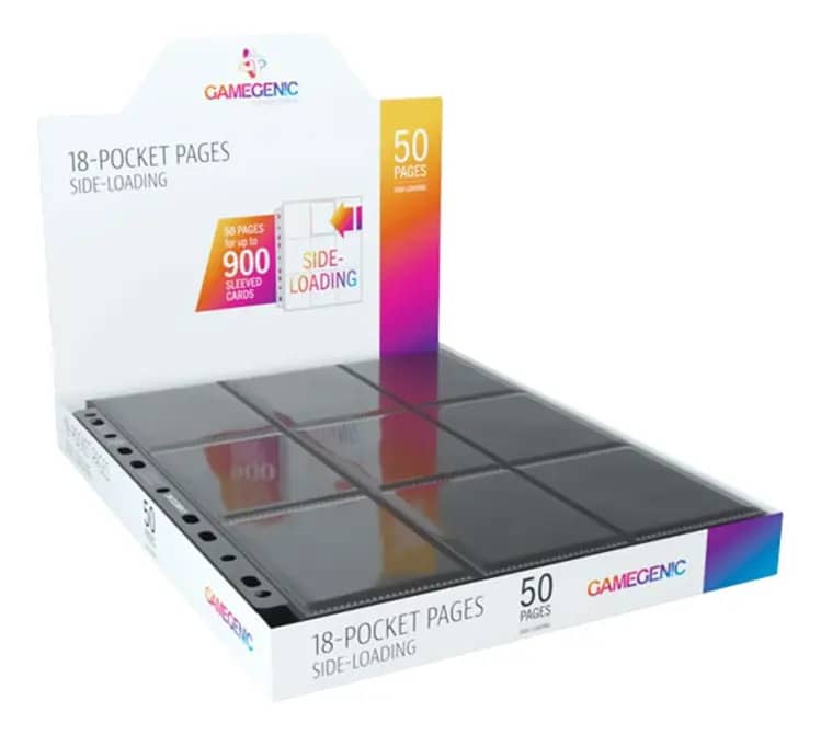 Gamegenic: Sideloading 18-pocket Pages Display (preto)