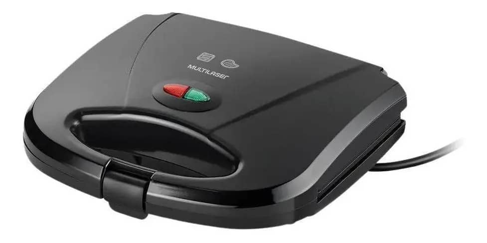 Sanduicheira Multilaser Grill Gourmet 750w Preta Ce043 Cor Preto 127v