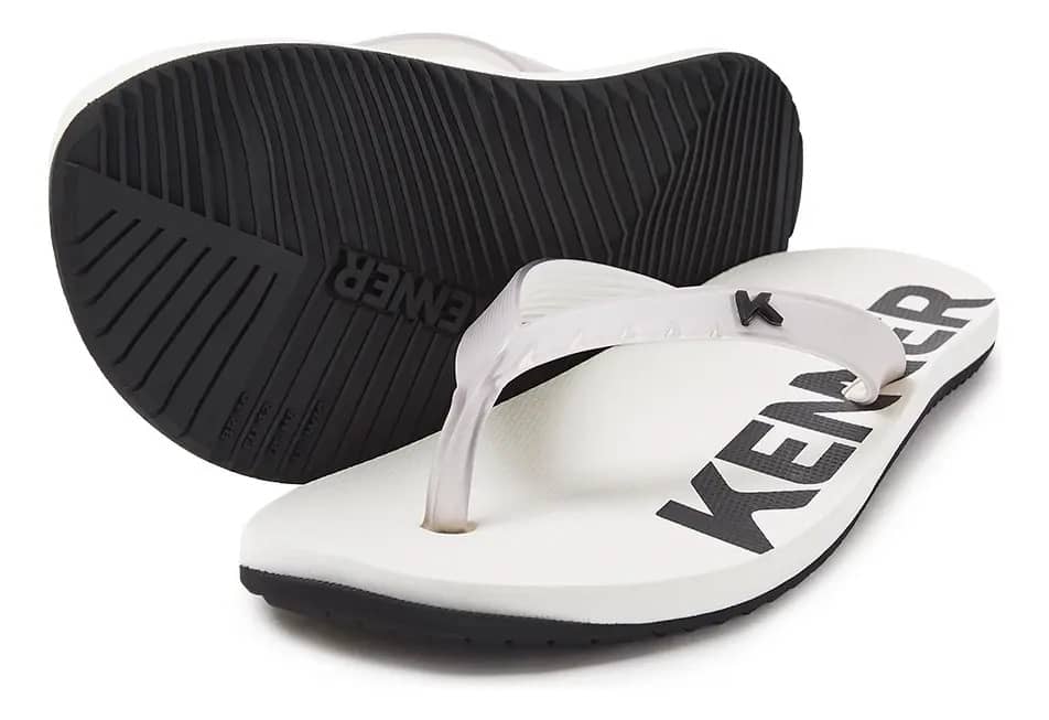 Sandália Chinelo Kenner Red Pró White Collection Preto/branco/branco 37 Br