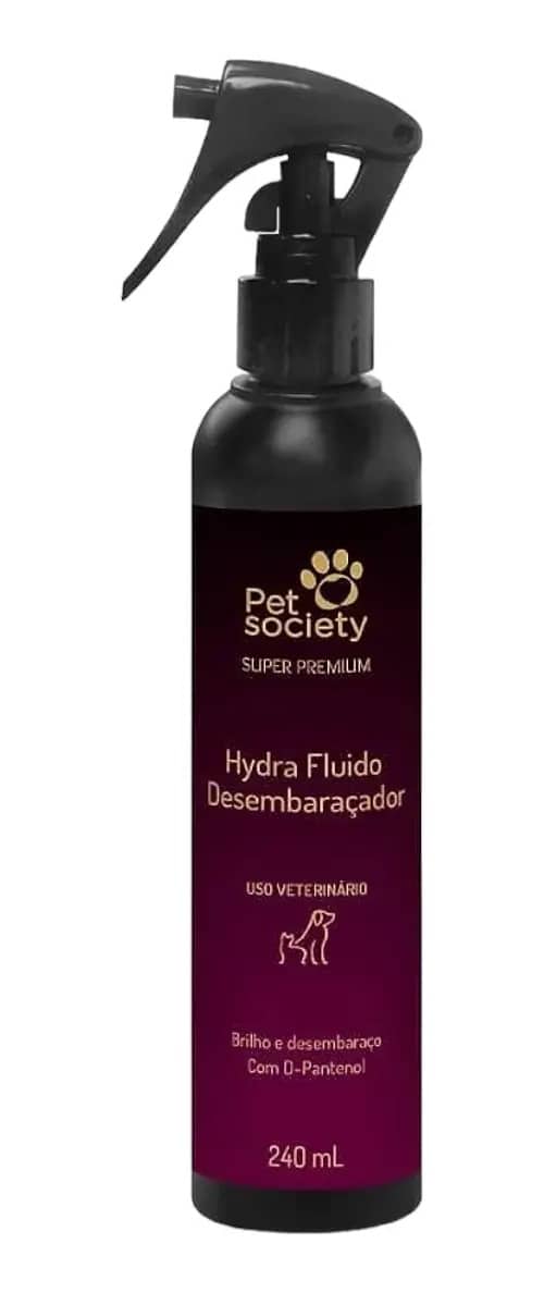 Pet Society Hydra Fluido Desembaraçador Cães E Gatos Full Não Informado