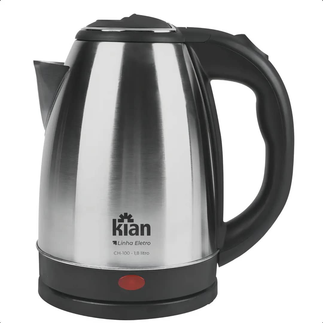 Chaleira Elétrica Kian 1,8l Inox Ch-100 127v