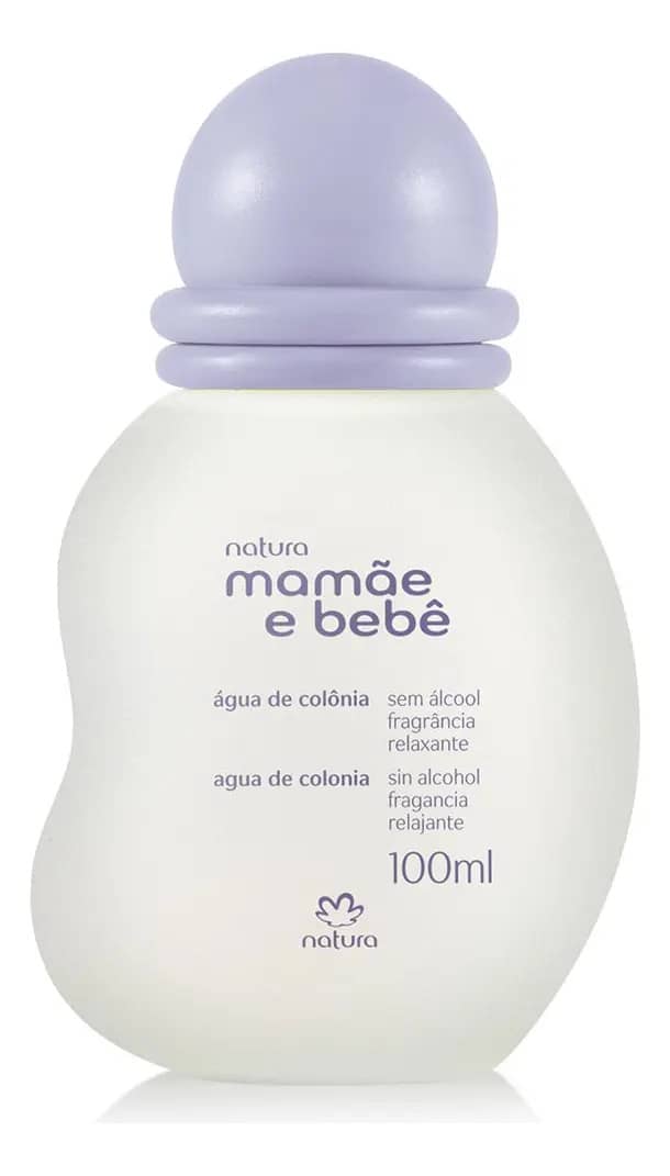 Água De Colônia Relaxante Natura Mamãe E Bebê 100ml