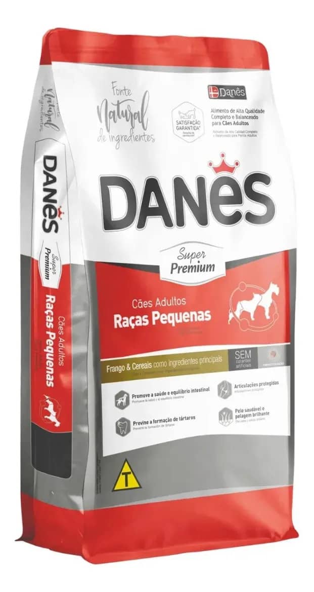 Ração Super Premium Danês Para Cão Adulto De Raça Média E Grande Sabor Carnes E Legumes De 10,1 Kg