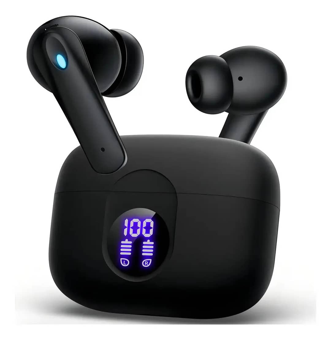 Fones De Ouvido Occiam P91 Bluetooth Anc/enc Sem Fio Baixo Cor Preto