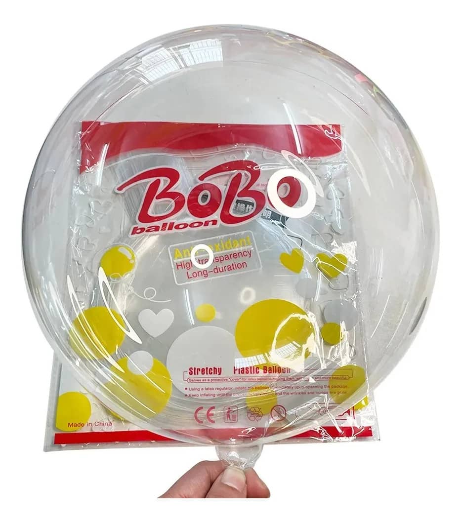 Balão Bubble Bolha Transparente 24 Pol Pacote Com 50 Unidades