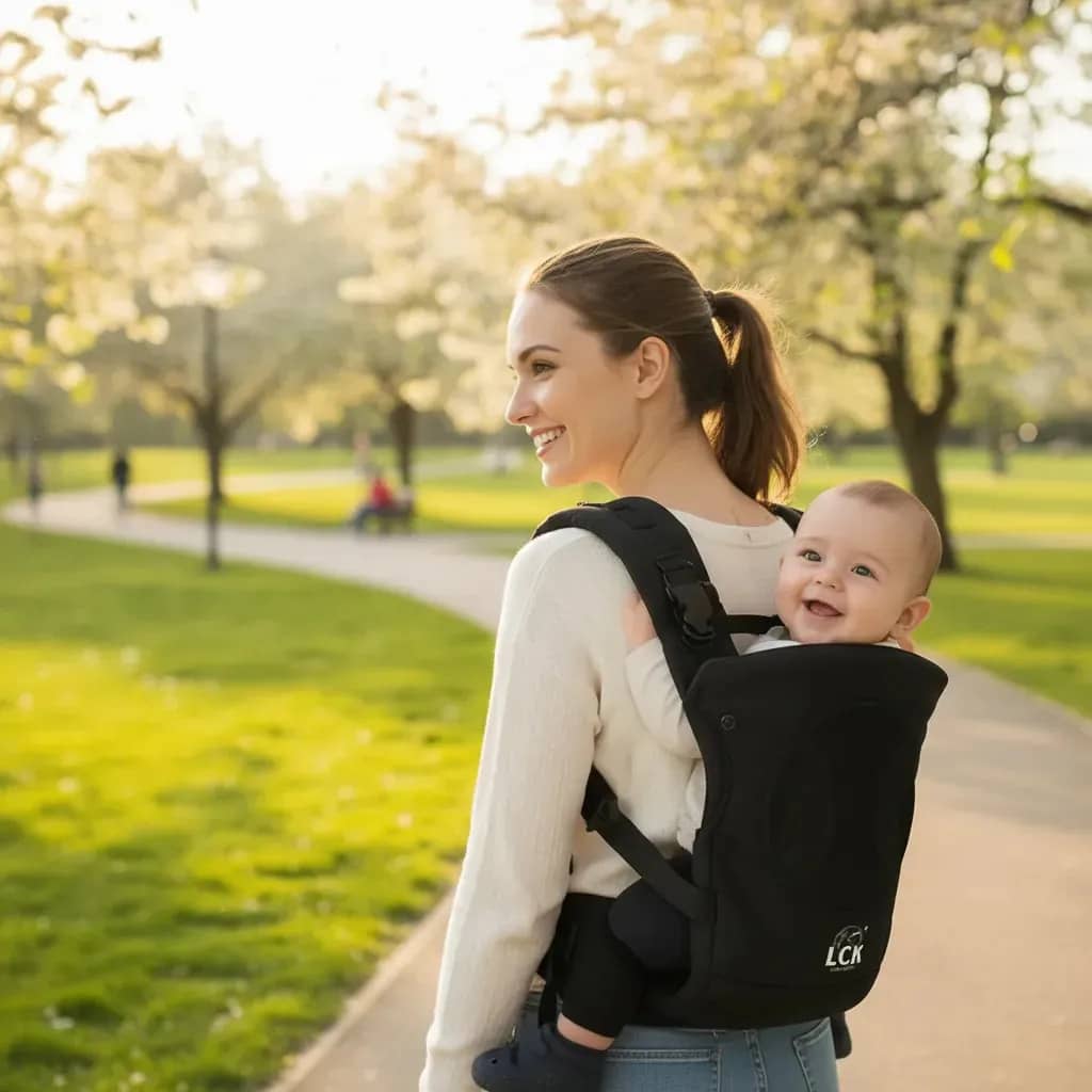 Canguru Baby Carrier Supreme Comfort 4 Em 1 Preto - Lck Preto