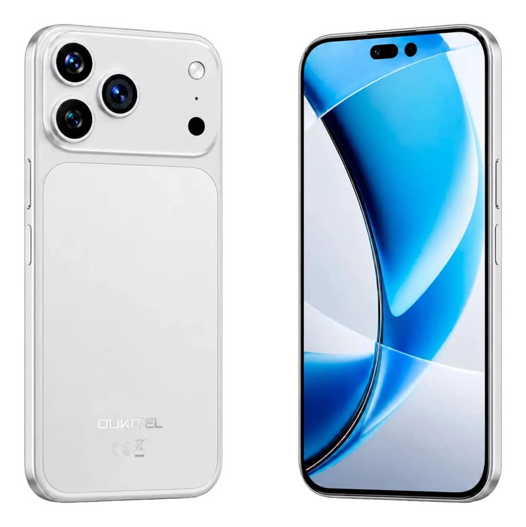 Case Oukitel C17 Plus 24gb Ram 256gb C 17 Pro Max 5000mah Prateado